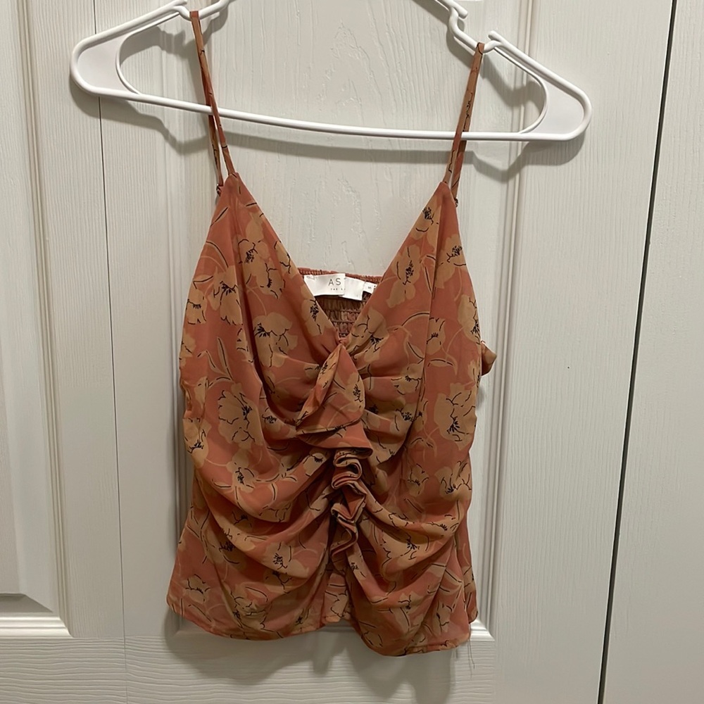 ASTR floral tank top
